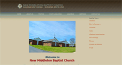 Desktop Screenshot of newmiddletonbaptist.org