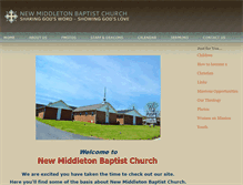 Tablet Screenshot of newmiddletonbaptist.org
